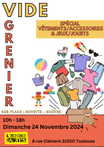 VIDE GRENIER AFFICHE